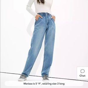 AE baggy jeans size 6 regular